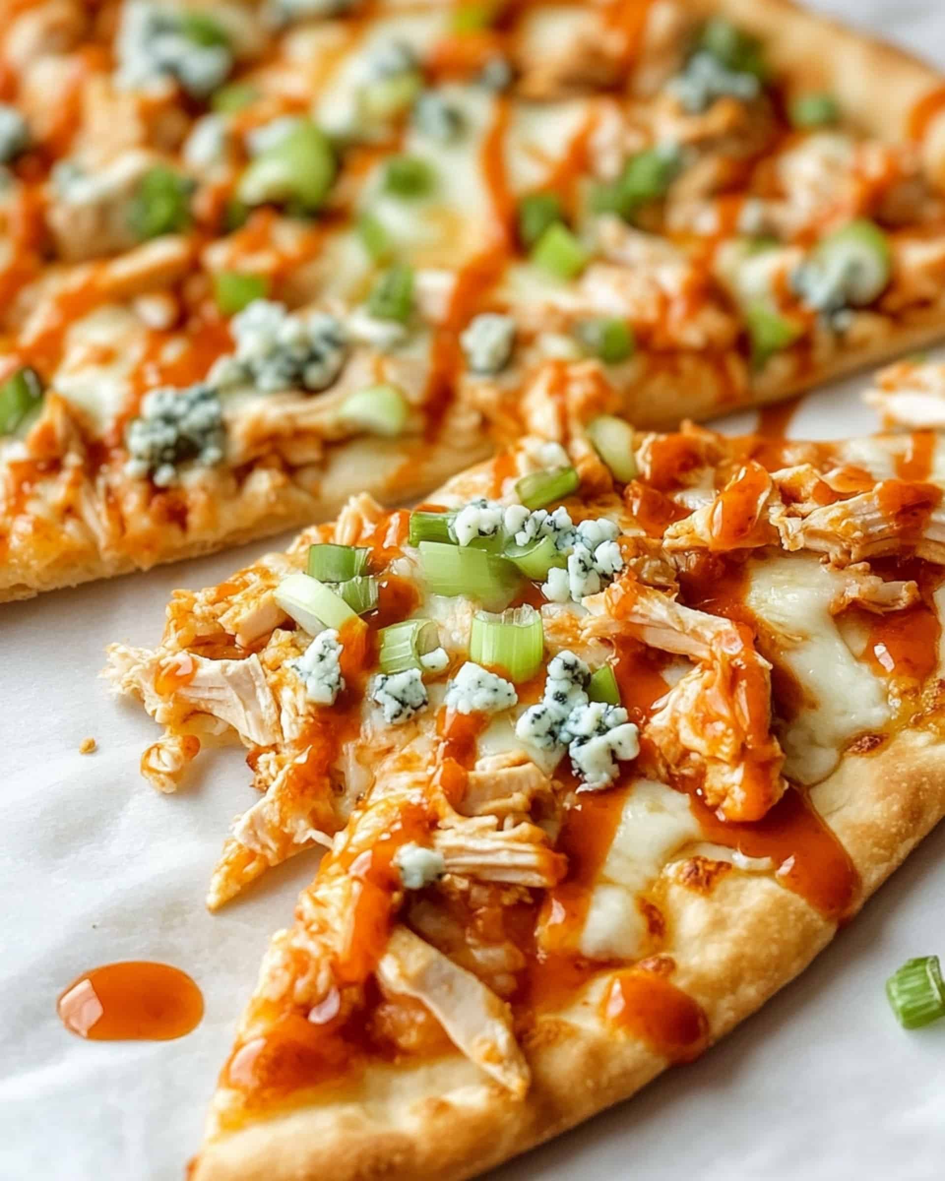 Buffalo Chicken Flatbread Pizza Recipe 6 Buffalo Chicken Flatbread Pizza Recipe