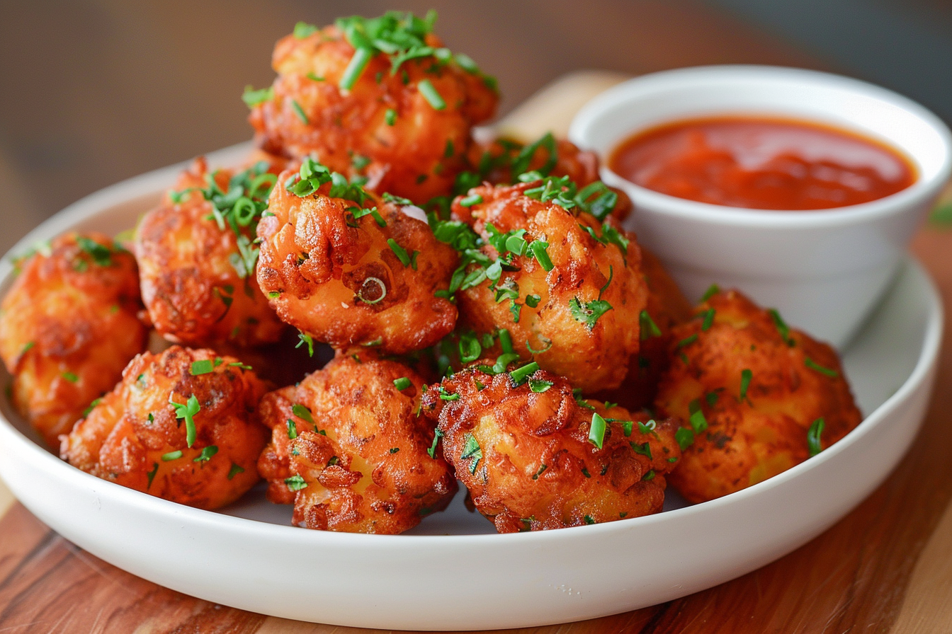Crispy Potato Fritters