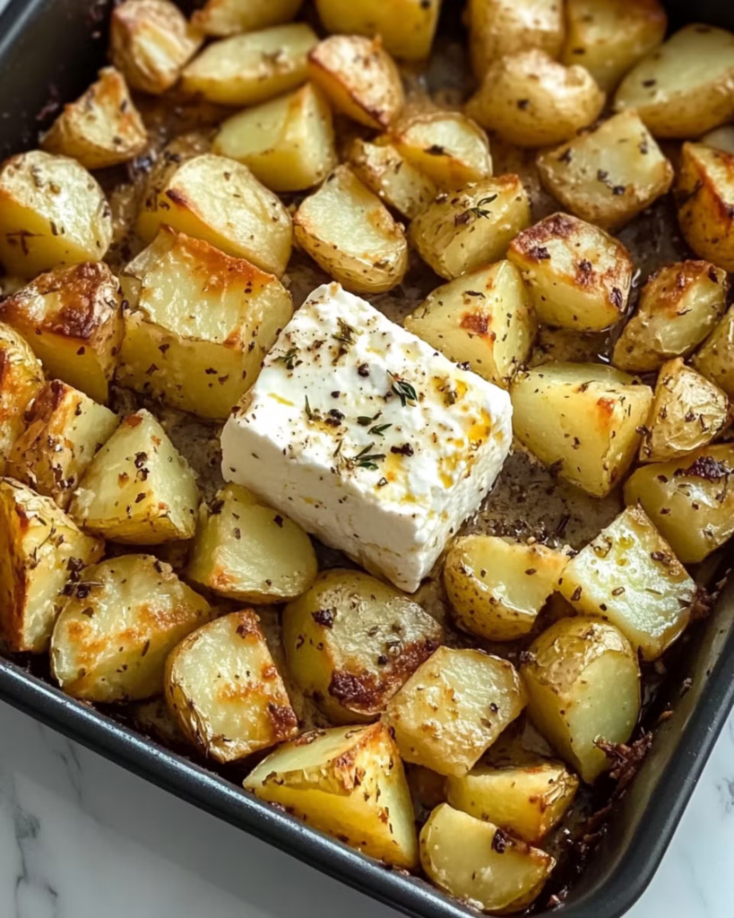 Baked Feta Potatoes Recipe 3 Baked Feta Potatoes Recipe