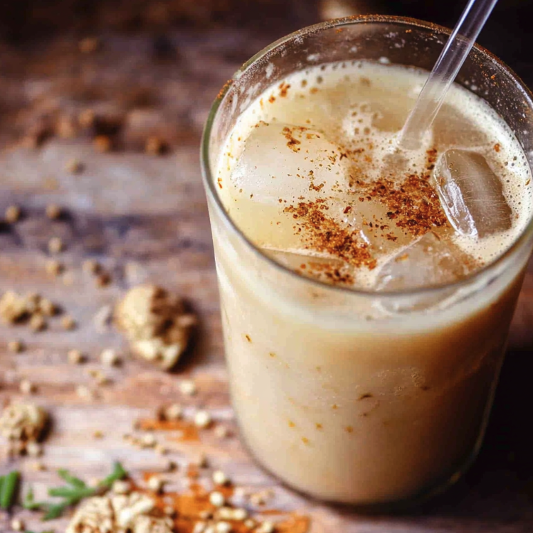 Iced Dandelion Chaga Latte