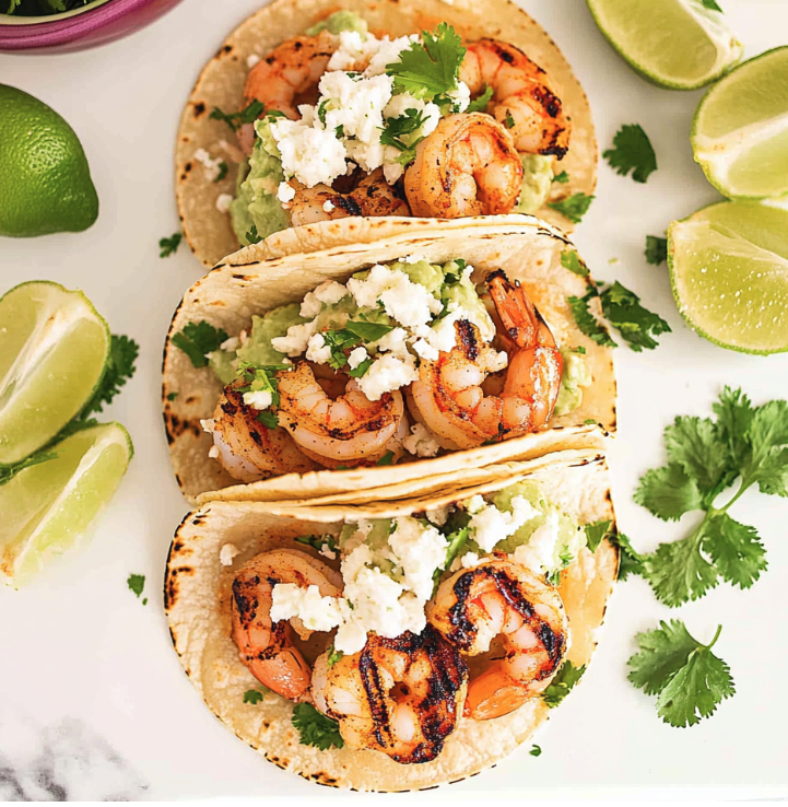 Easy Grilled Shrimp Tacos