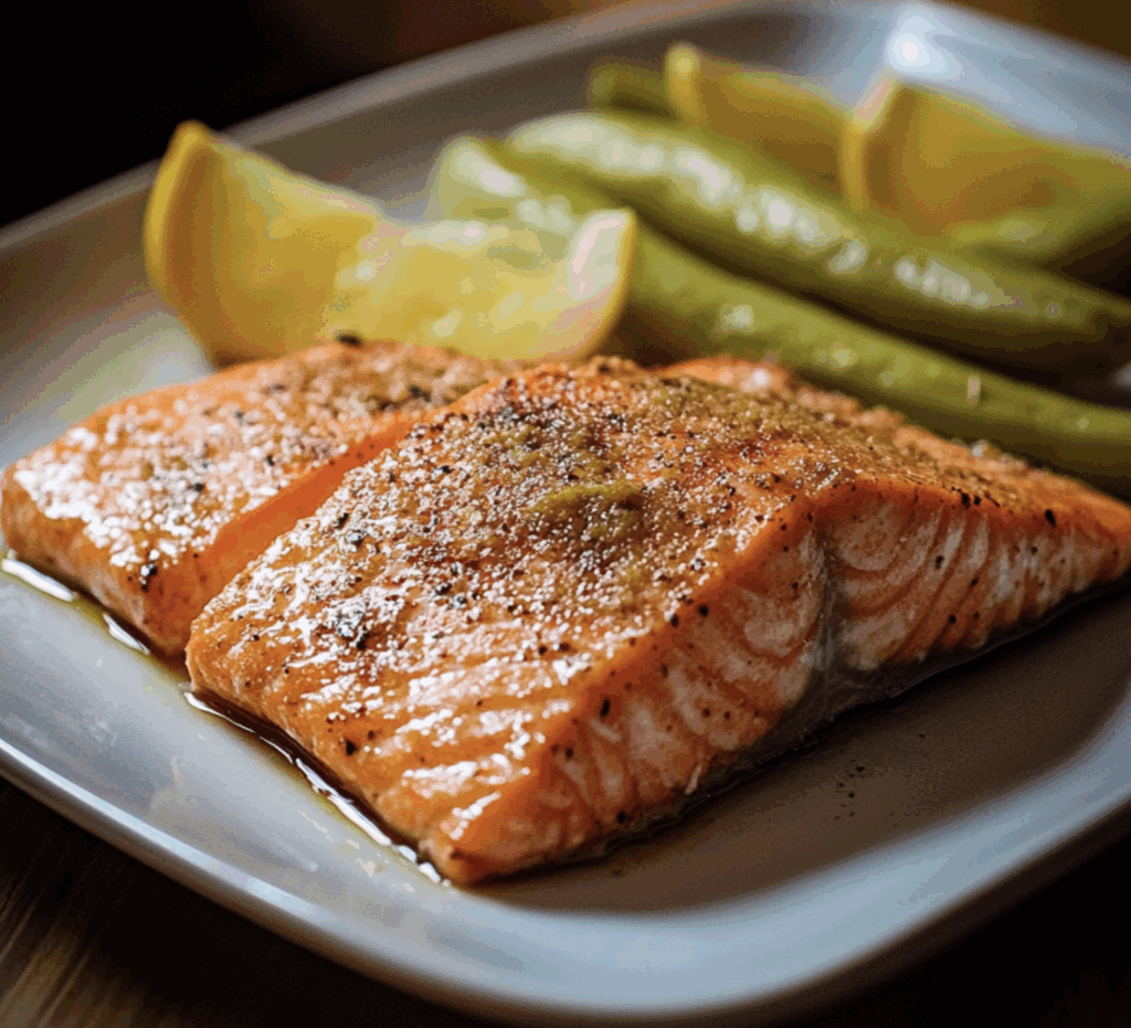 Grilled King Salmon