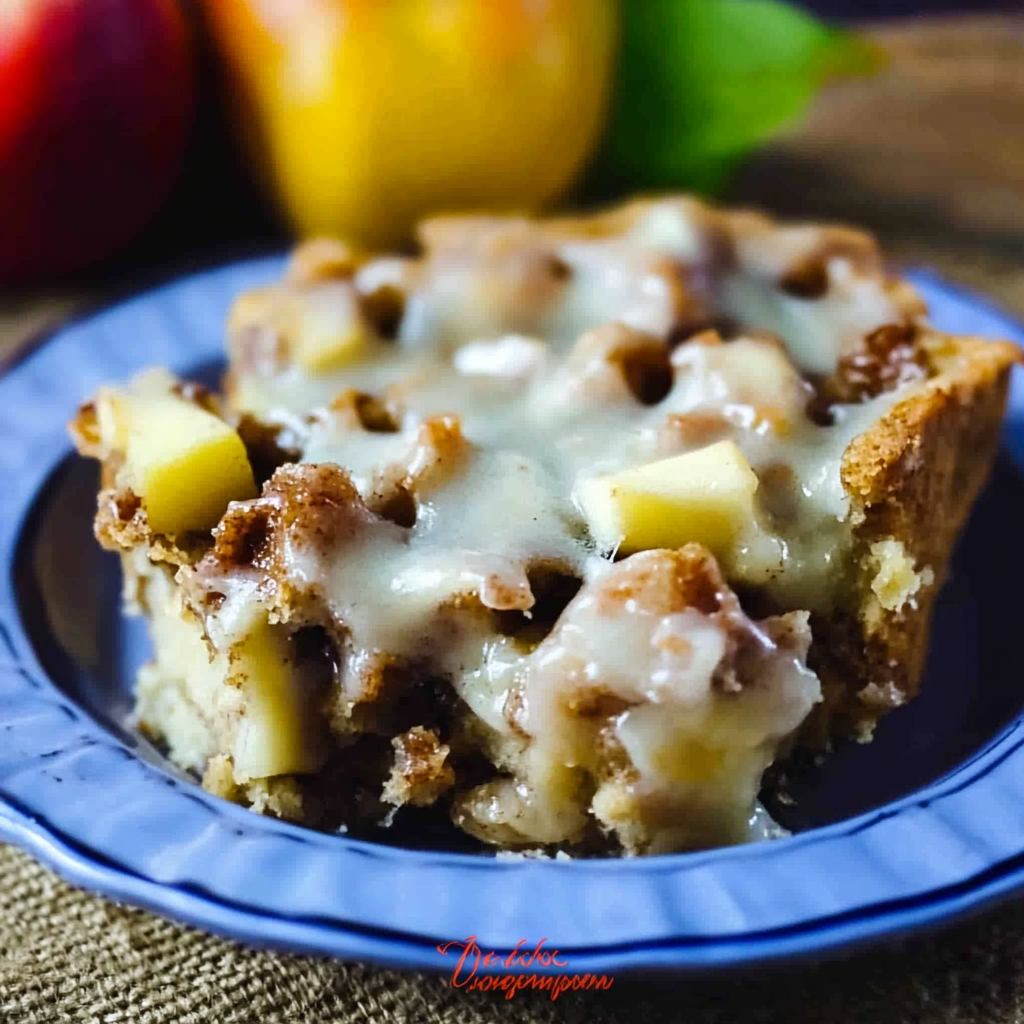 Cinnamon Apple Pie Bread Pudding