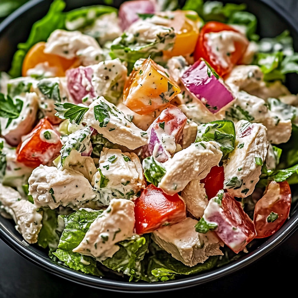 Greek Yogurt Chicken Salad -