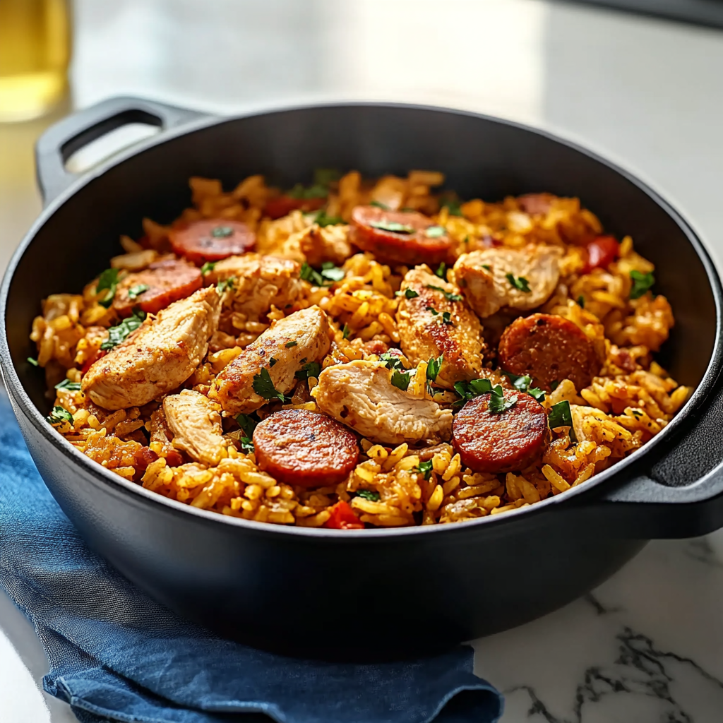 Chicken Sausage Jambalaya