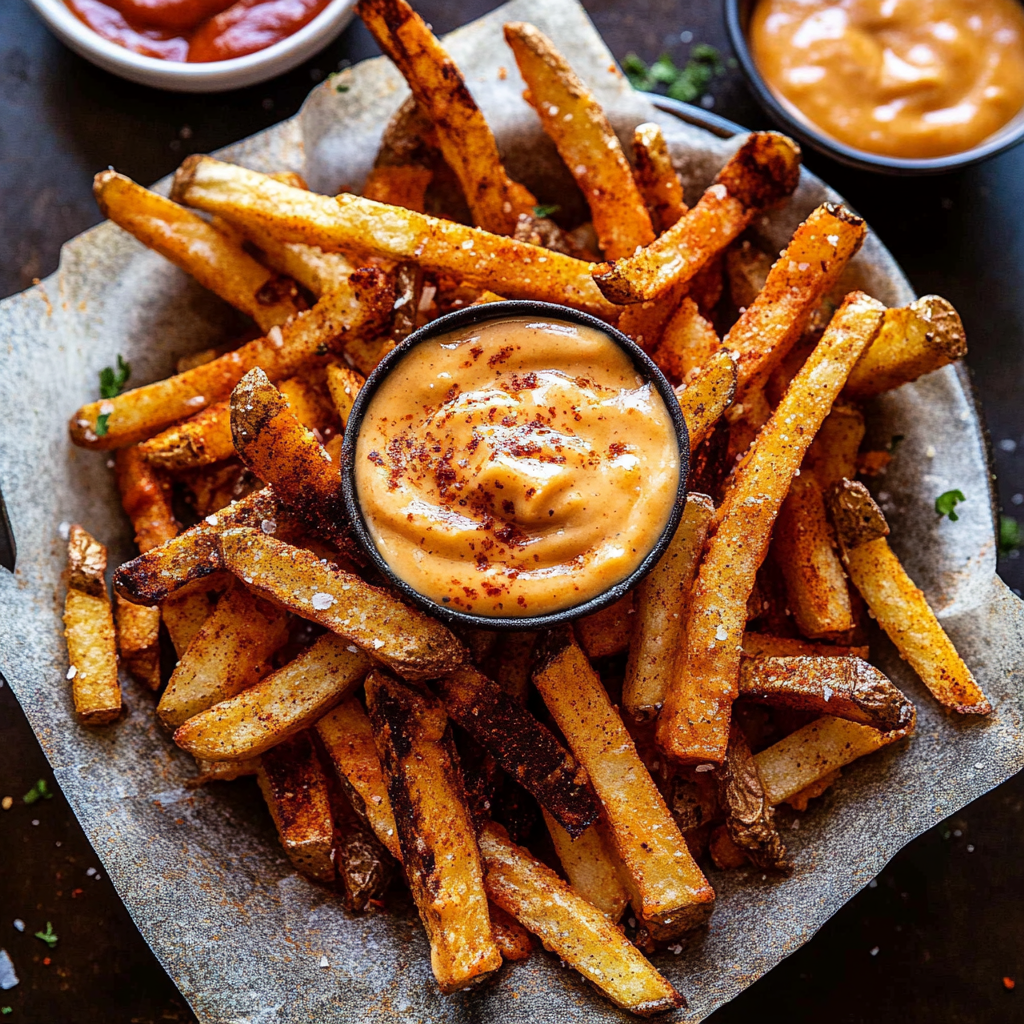 Nacho Fries with Chipotle Queso | Tessa Recipes