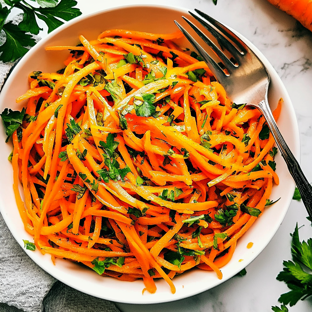 French Carrot Salad (Salade de Carottes Râpées)