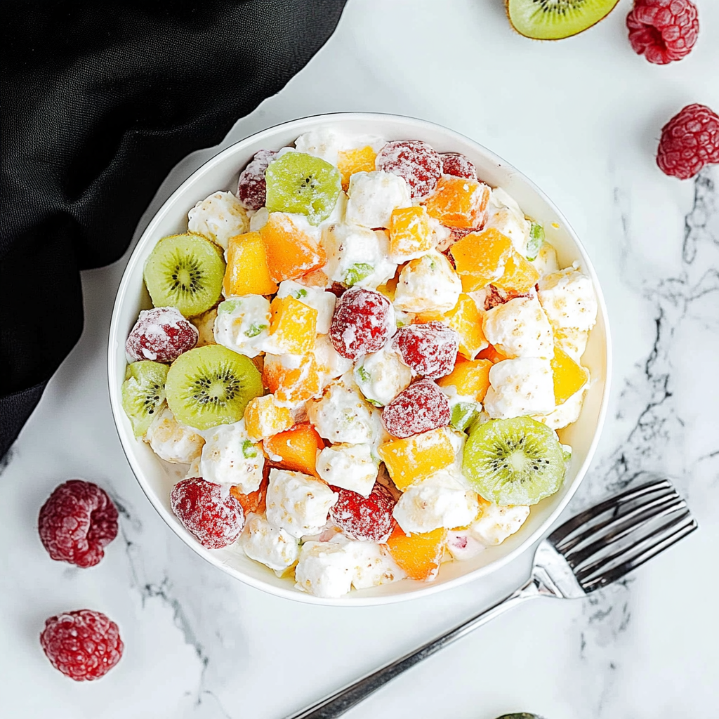 Pudding Fruit Salad