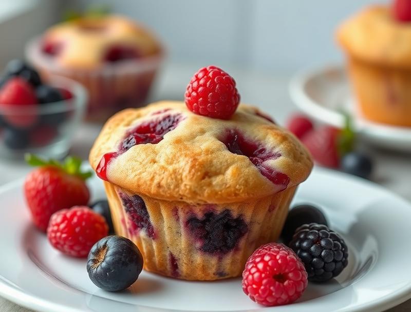 Sweet Mixed Berry Fresh Cheesy Keto