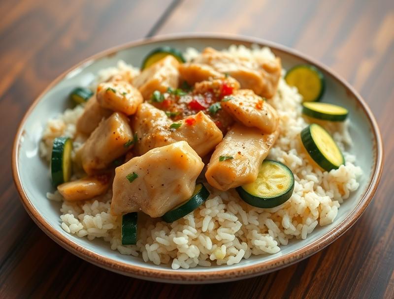 Savory Chicken Fresh Zesty Low Carb