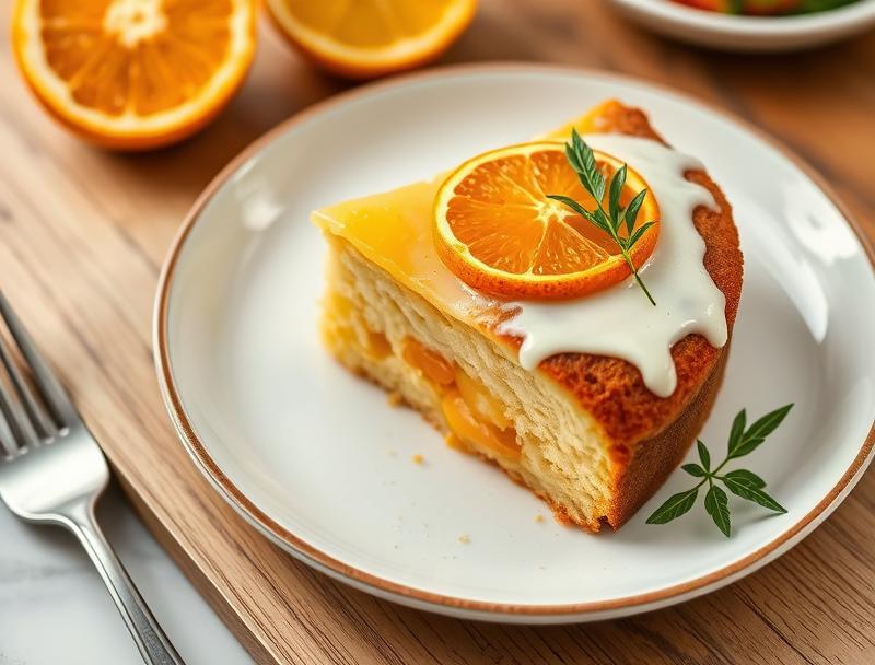 Sweet Citrus Moist Olive Oil Cake
