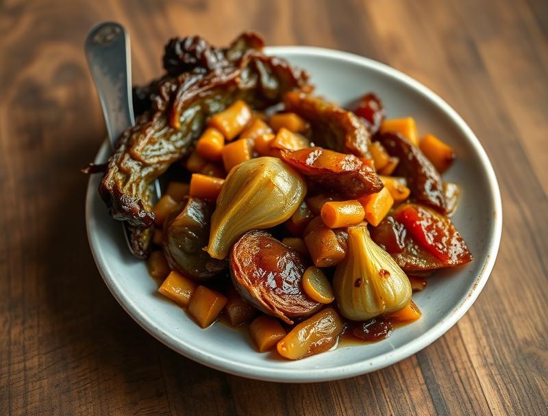 Sweet Slow Roasted Savory Caramel Cabbage