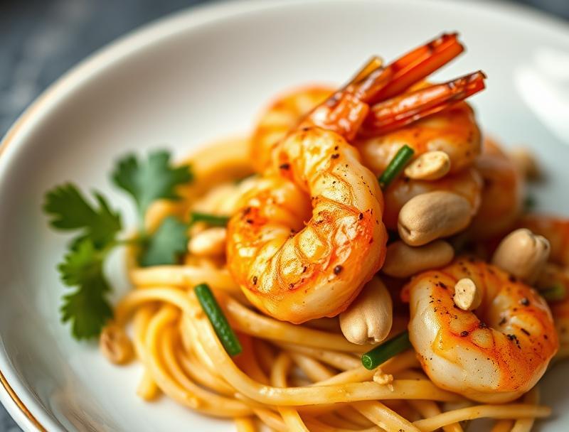 Savory Spicy Shrimp Sweet Black Pepper