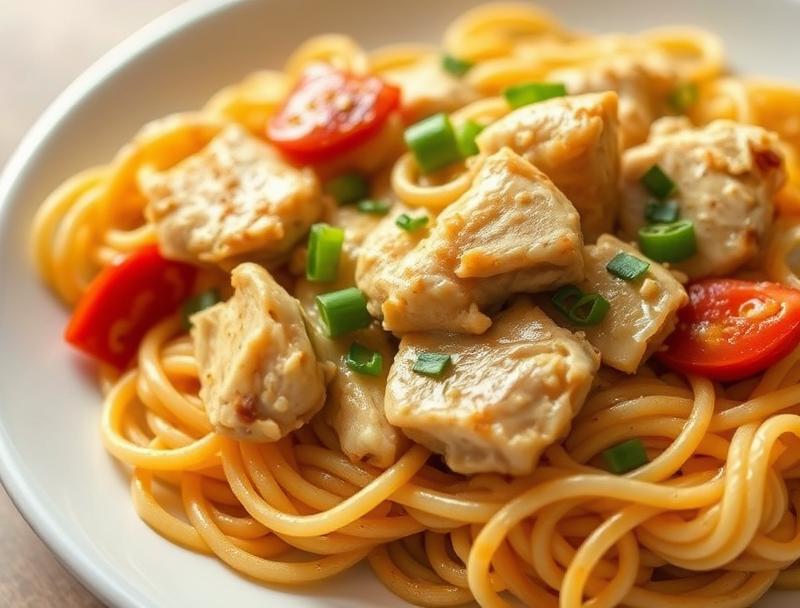 Creamy Quick Chicken Savory Homemade Noodles