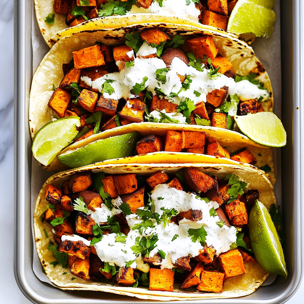 Roasted Sweet Potato Tacos