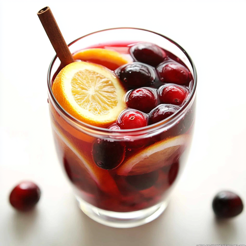 Sparkling Cranberry Orange Sangria